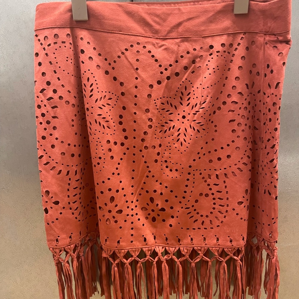 American Eagle fringe skirt